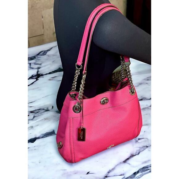 Coach 36855 Turnlock Edie Bag & Matching Wallet - Picture 10 of 16